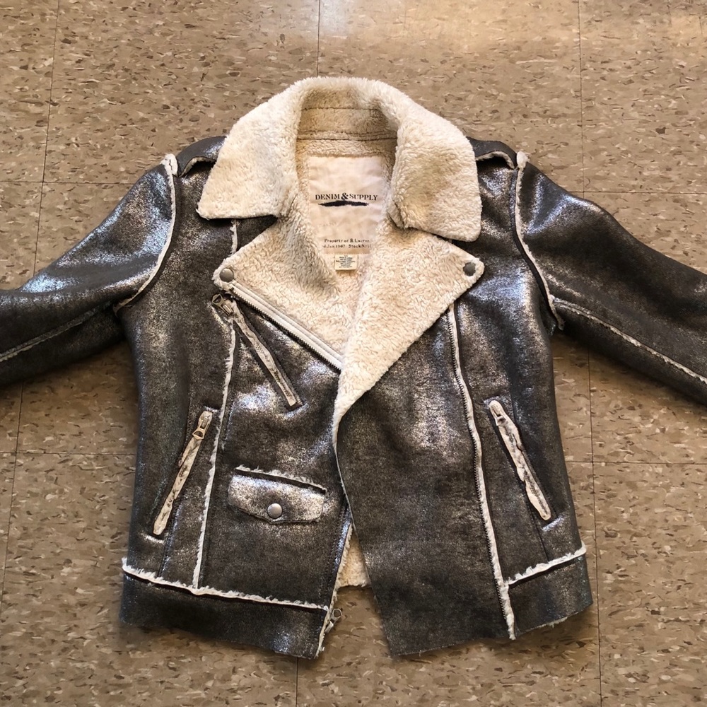 Denim & Supply by Ralph Lauren Biker jacket. Sz. s
